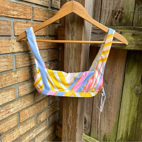 Billabong Multicolor Striped Bikini Top - Picture 1 of 4
